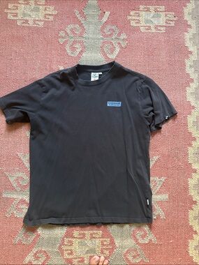 Black Bearded Goat Short-Sleeve Logo T-Shirt